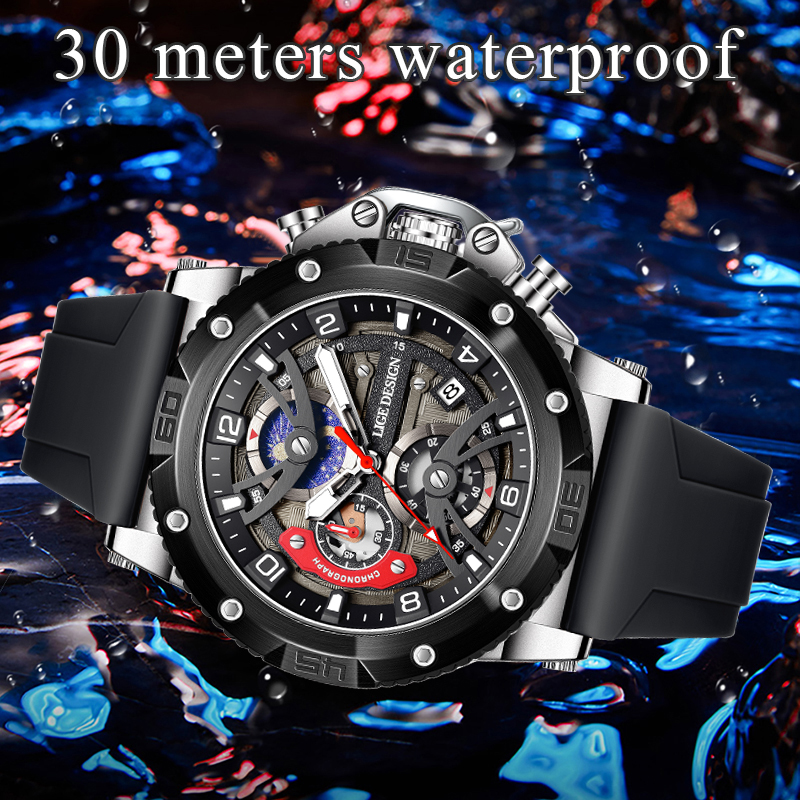 LIGE Top Brand Luxury Men Watc - огляд і ціна Outdoor Sport Smart Watch