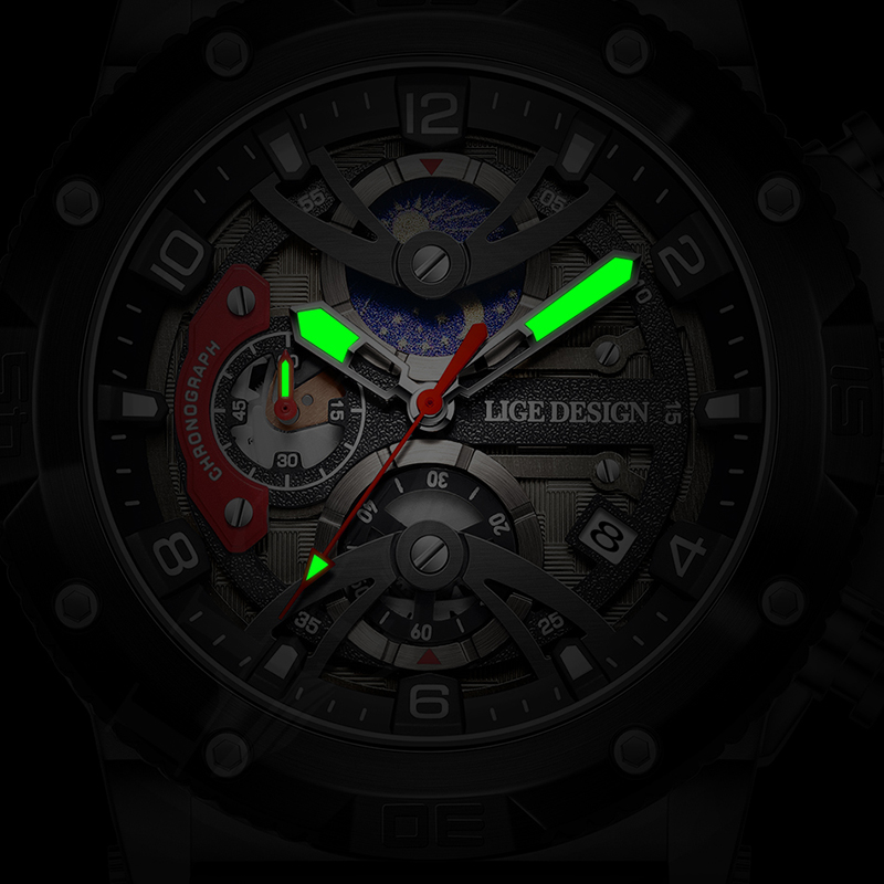 LIGE Top Brand Luxury Men Watc - огляд і ціна Outdoor Sport Smart Watch