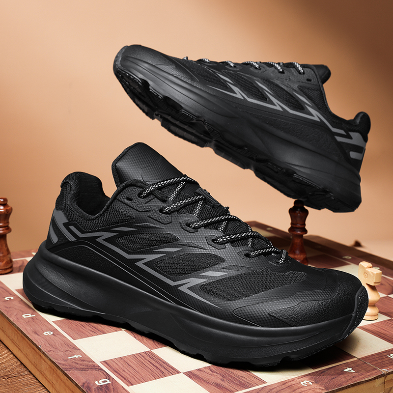Wide Toe Men Running Sneakers  - огляд і ціна Outdoor Sport With Sticks