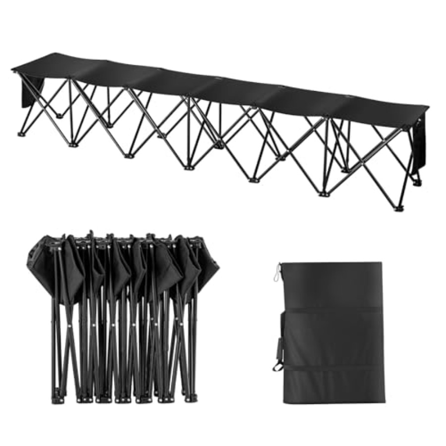 Portable Folding Bench 6 Seats - огляд і ціна Outdoor Sport Bench