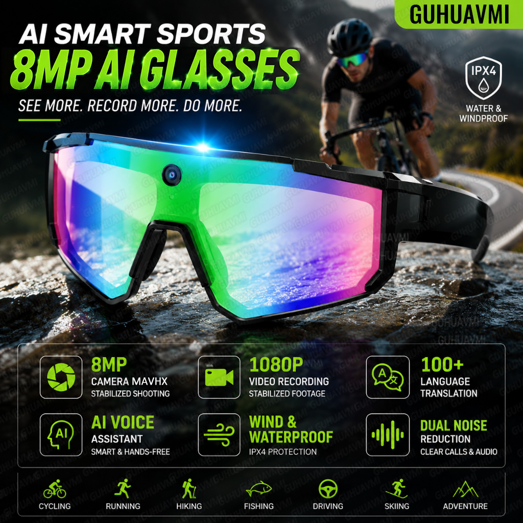 AI Smart Glasses with Camera H - огляд і ціна Outdoor Sport Gear