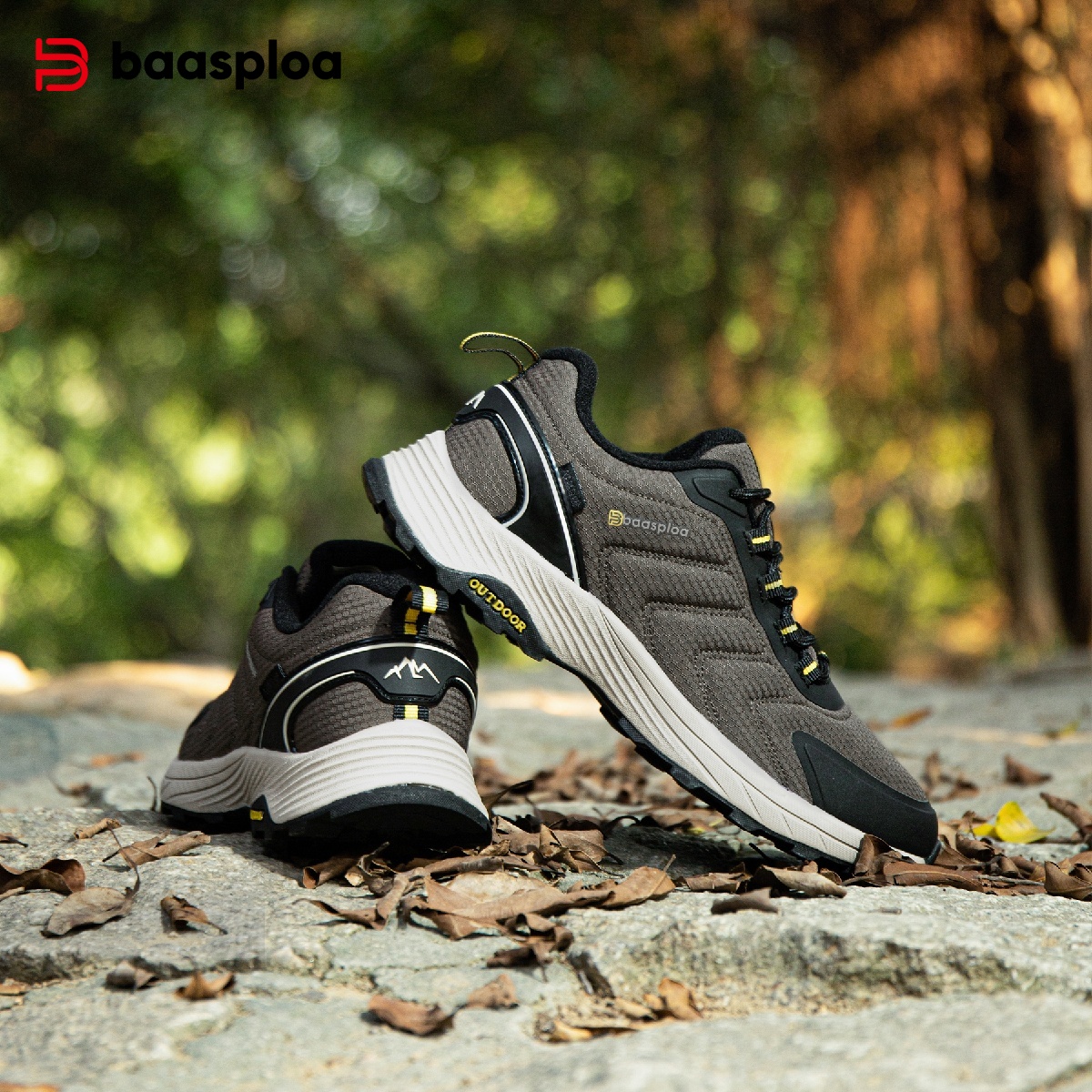 Baasploa Men Hiking Shoes Bran - огляд і ціна Climbing Shoe Beginner