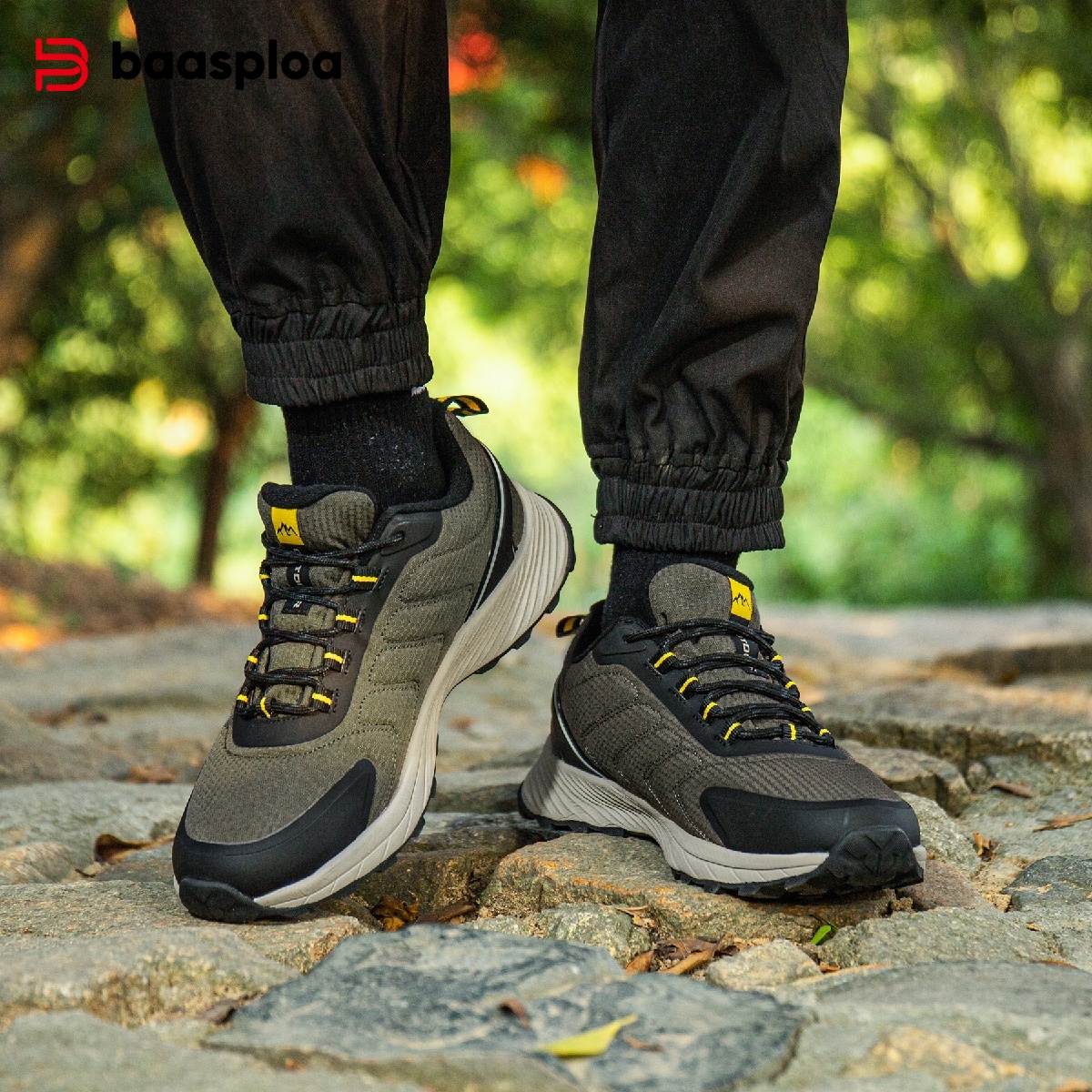 Baasploa Men Hiking Shoes Bran - огляд і ціна Climbing Shoe Beginner