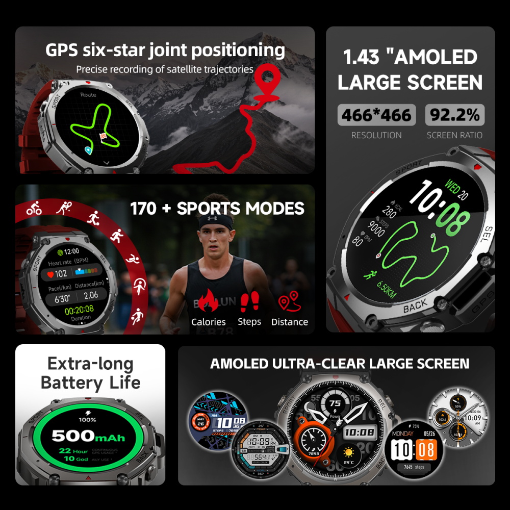 SKMEI Military Outdoor Sport S - огляд і ціна Outdoor Sport Smart Watch