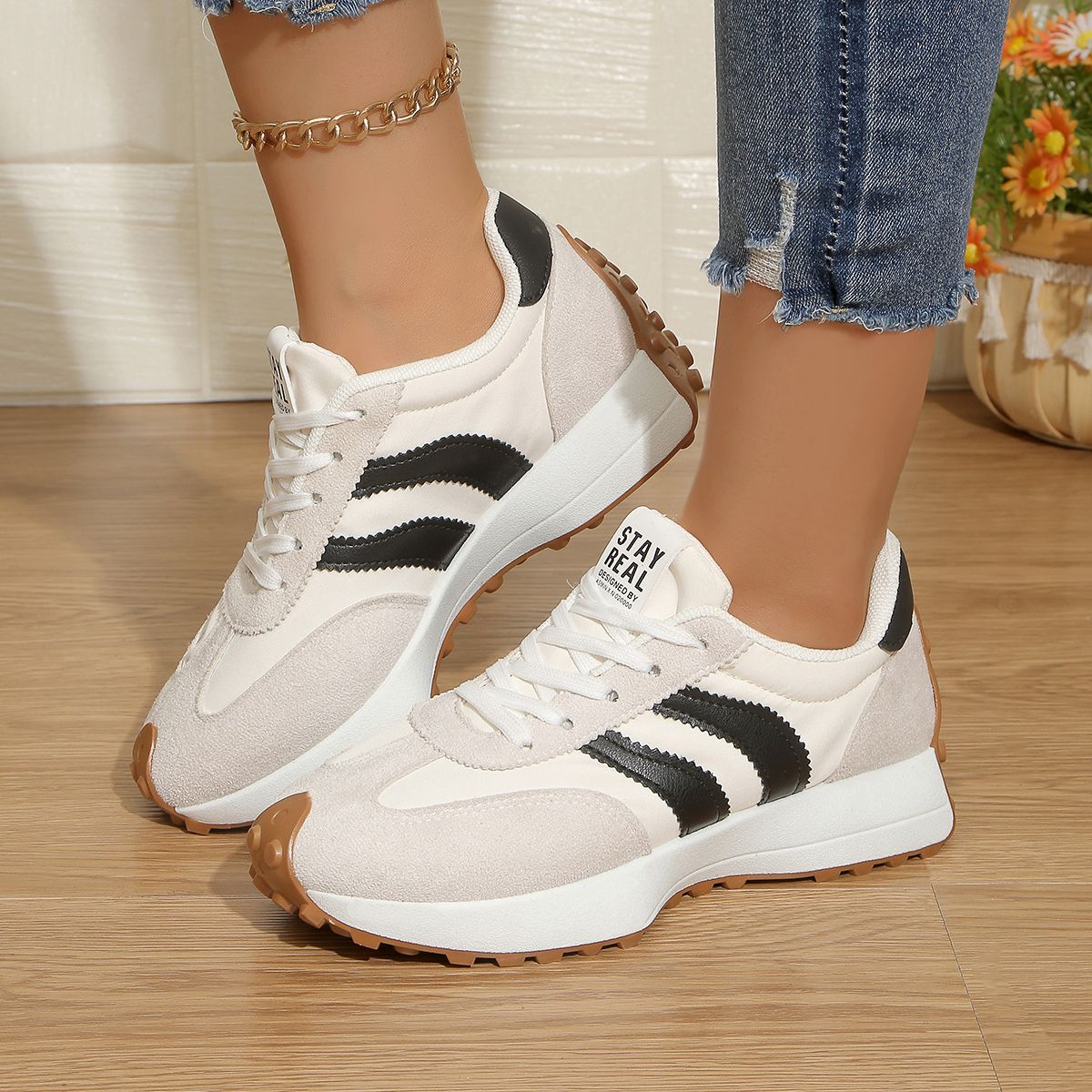 Women Sneakers Spring New Casu - огляд і ціна Outdoor Sport With Sticks