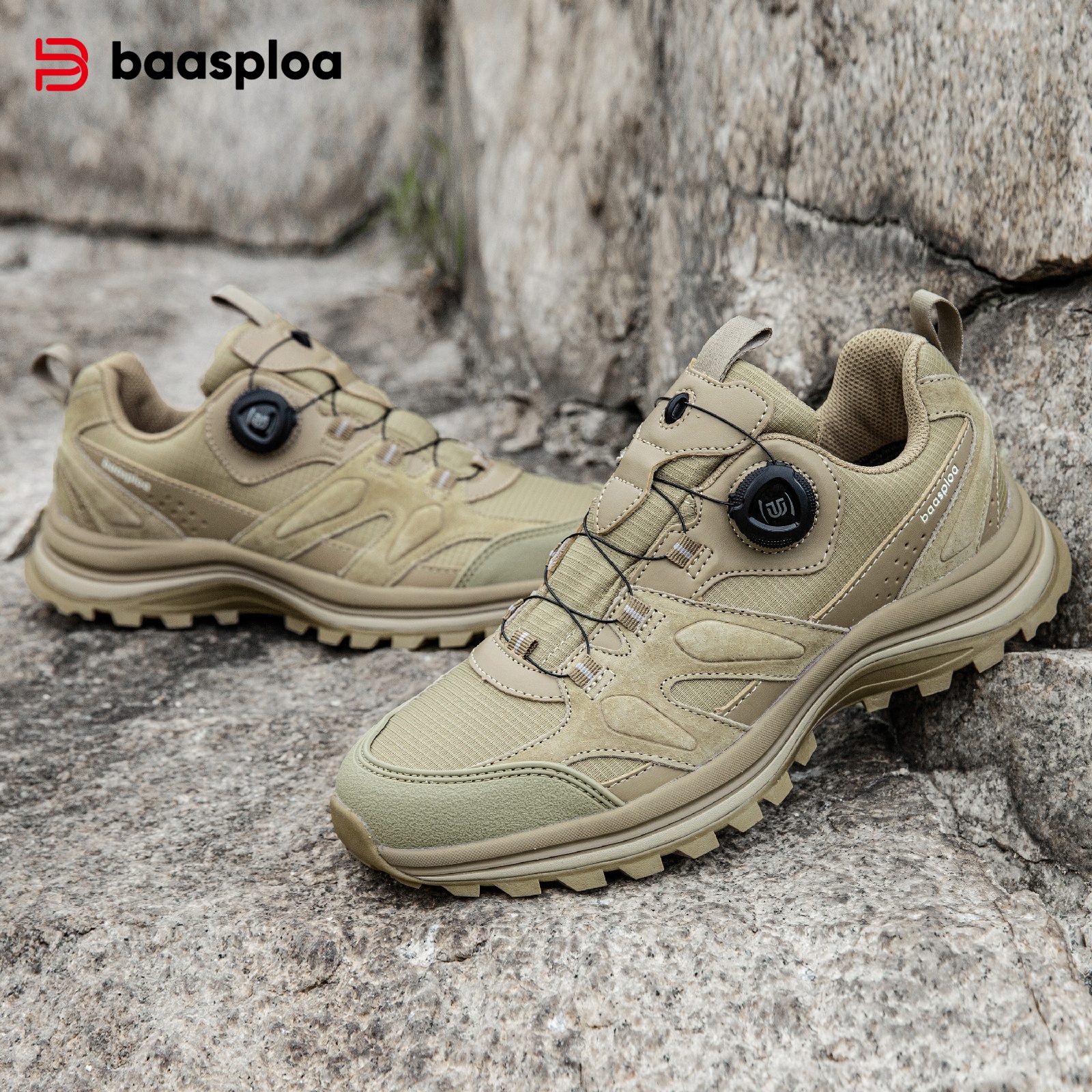 Baasploa Men Hiking Shoes Leat - огляд і ціна Climbing Shoe Beginner