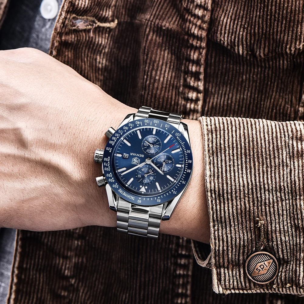 Men Watch BENYAR Top Brand Lux - огляд і ціна Outdoor Sport Smart Watch