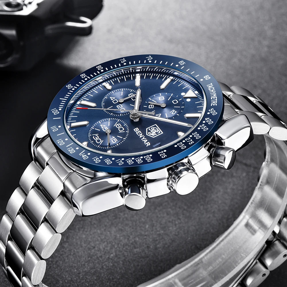 Men Watch BENYAR Top Brand Lux - огляд і ціна Outdoor Sport Smart Watch