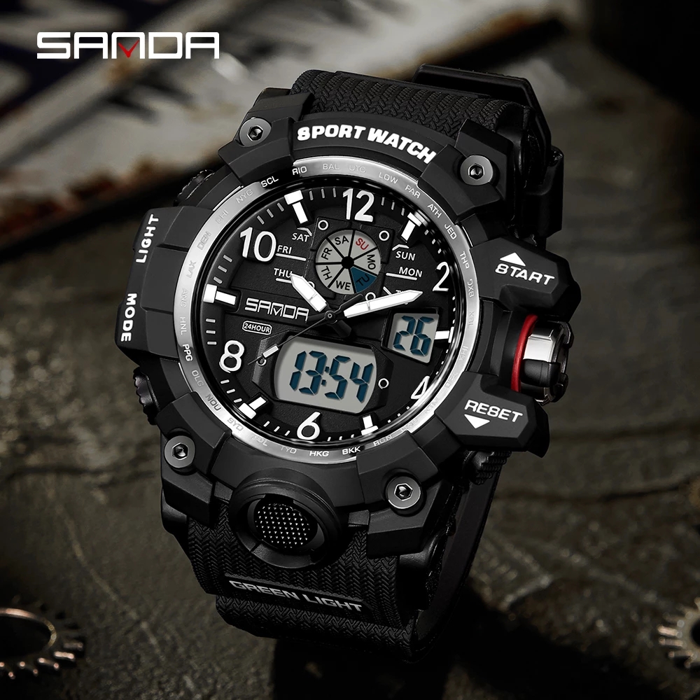 SANDA 30169 Top Sports Men's W - огляд і ціна Outdoor Sport Smart Watch