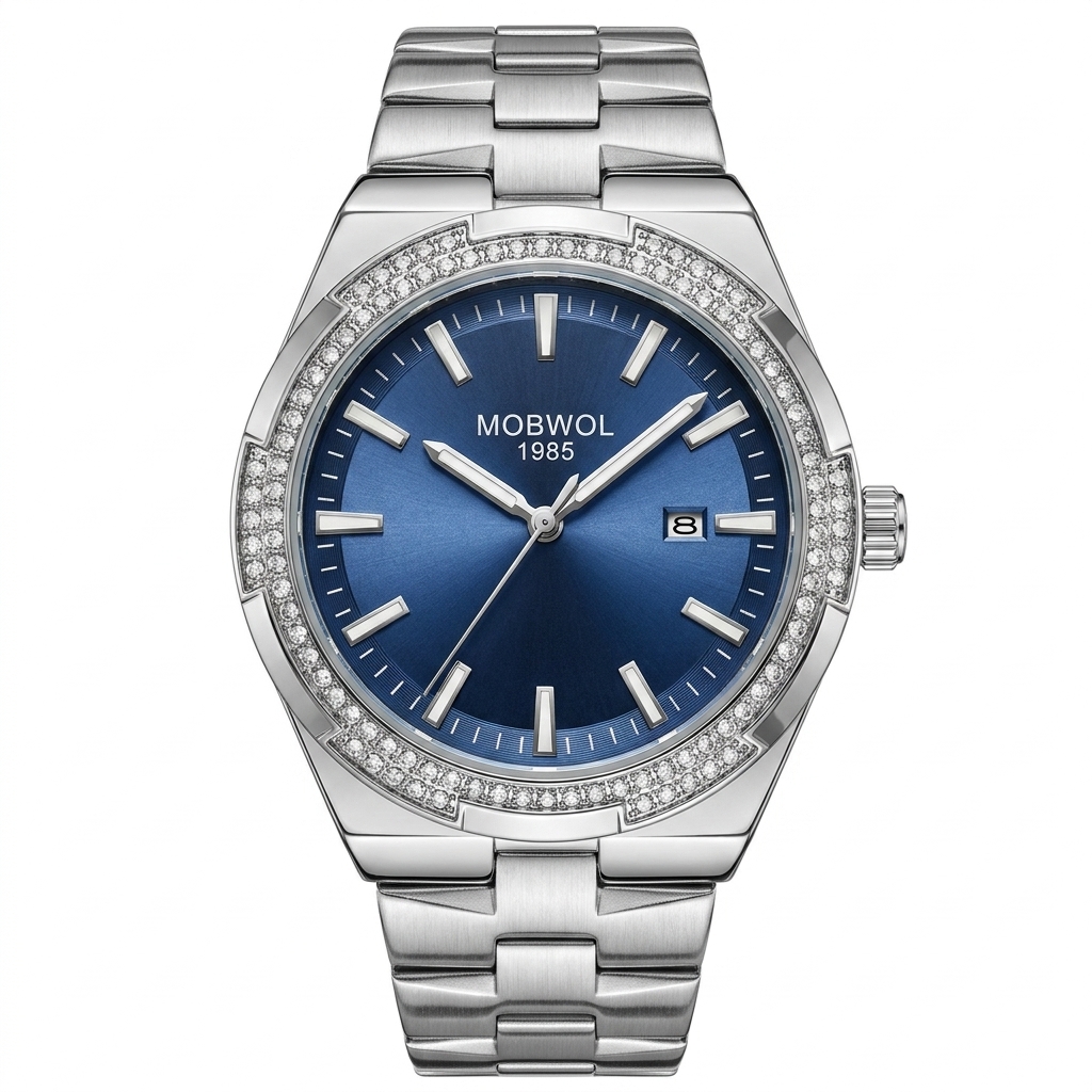 MOBWOL Elegant Men Stainless S - огляд і ціна Outdoor Sport Smart Watch