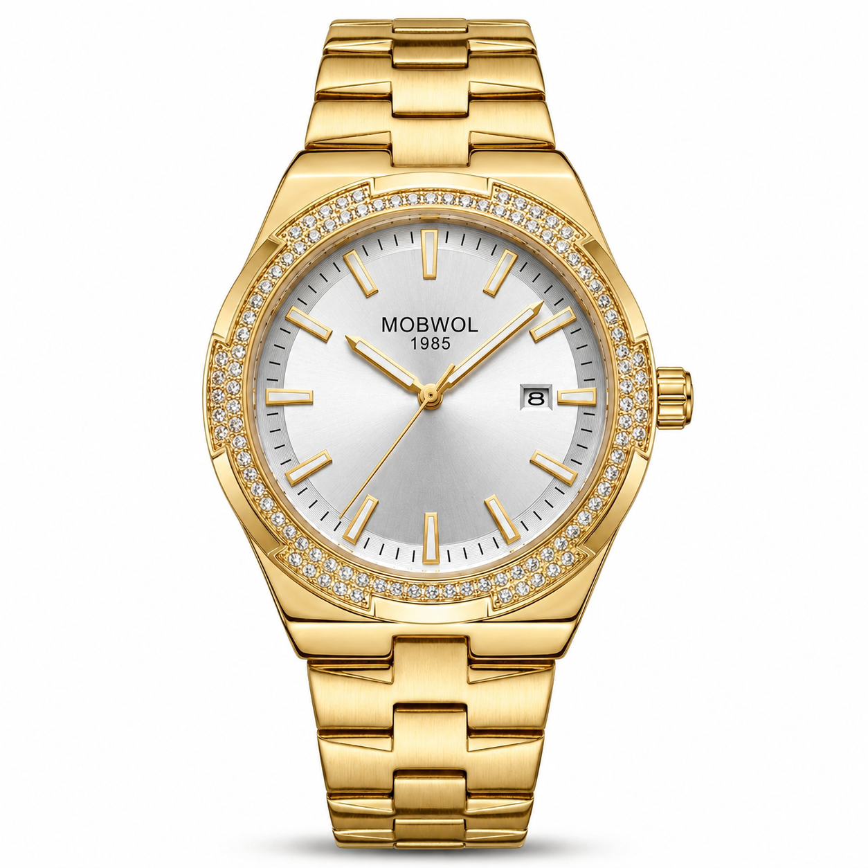 MOBWOL Elegant Men Stainless S - огляд і ціна Outdoor Sport Smart Watch