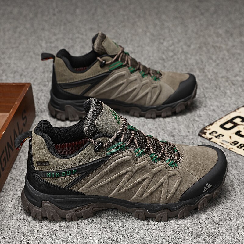 HIKEUP High Quality Leather Hi - огляд і ціна Climbing Shoe Beginner
