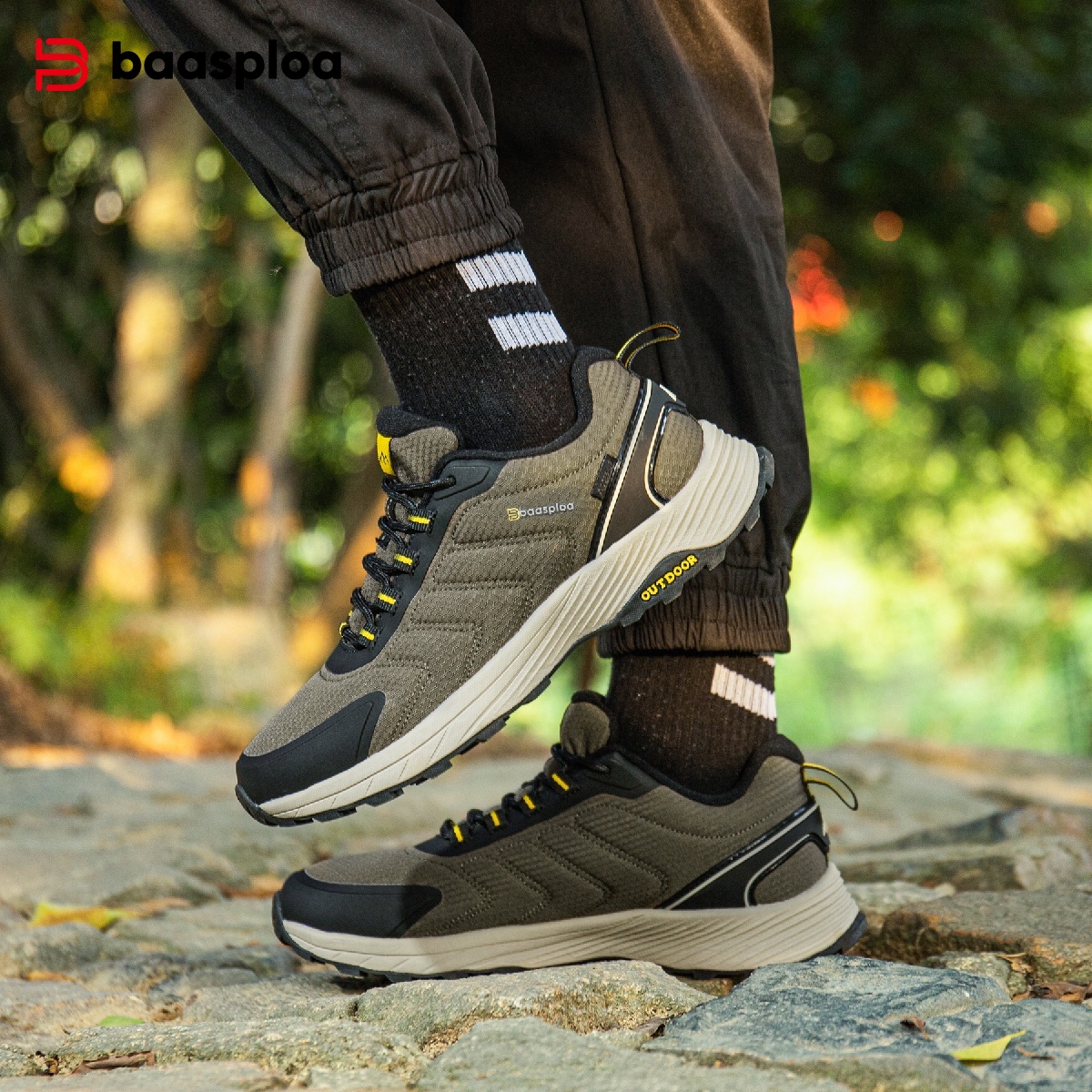 Baasploa Men Hiking Shoes Wate - огляд і ціна Climbing Shoe Beginner