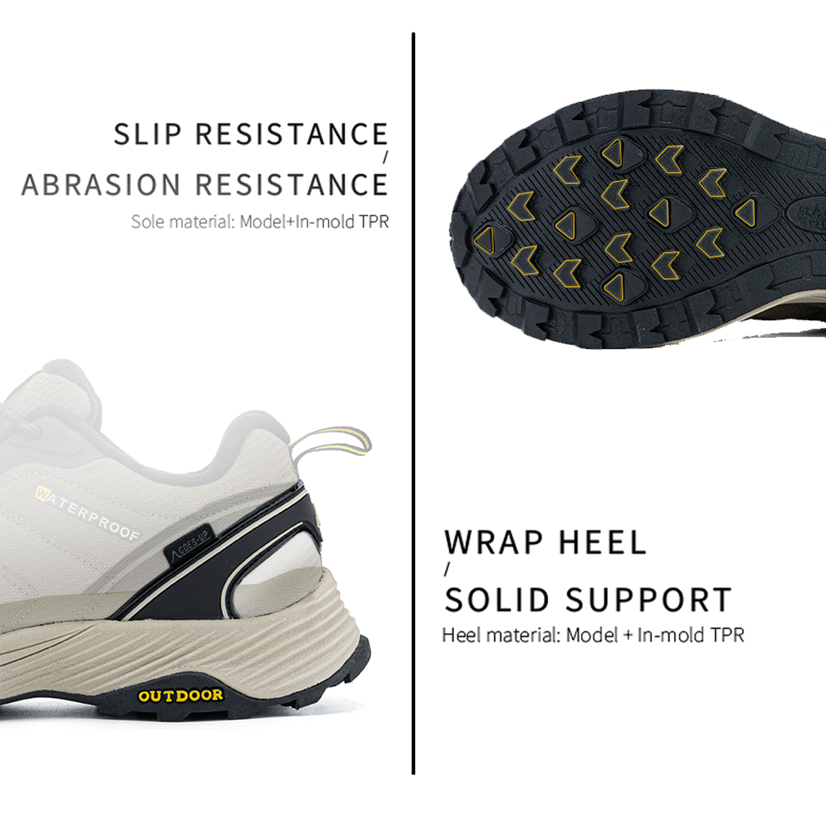 Baasploa Men Hiking Shoes Wate - огляд і ціна Climbing Shoe Beginner