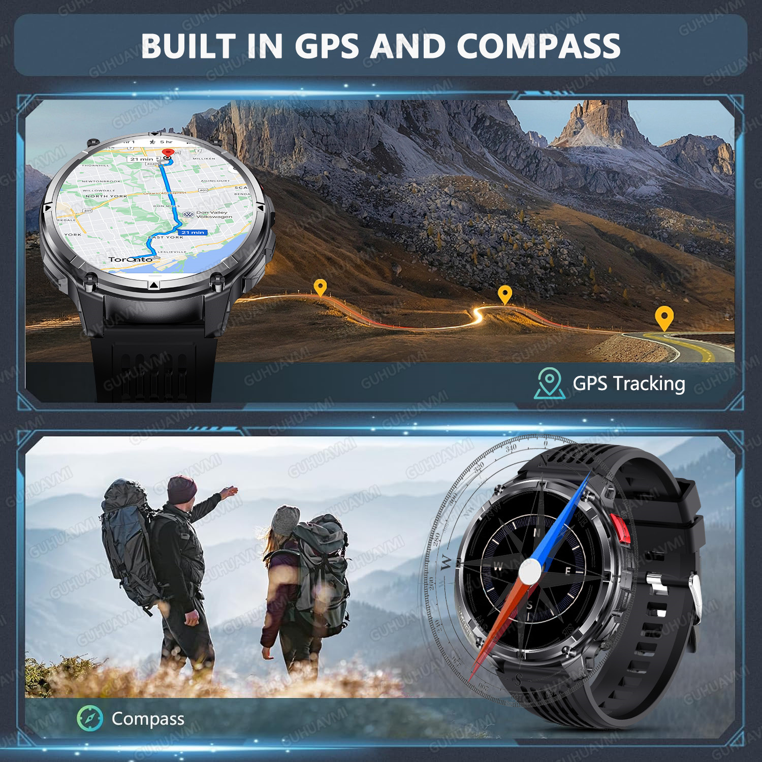 2026 New T-Rex3 Pro 1100mAh Ba - огляд і ціна Outdoor Sport Smart Watch