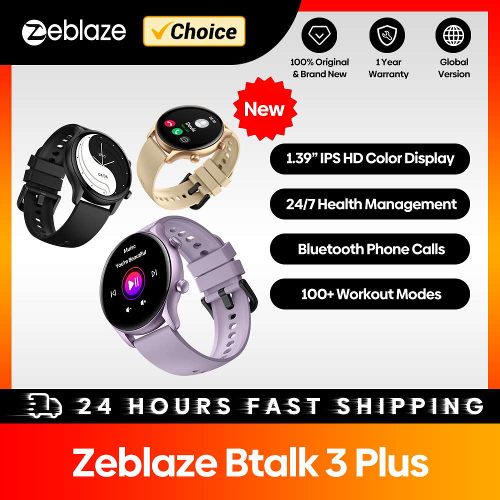 New Zeblaze Btalk 3 Plus Voice - огляд і ціна Outdoor Sport Smart Watch