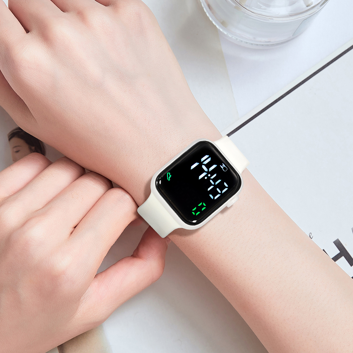 New 2PCS Student Minimalist Sm - огляд і ціна Outdoor Sport Smart Watch