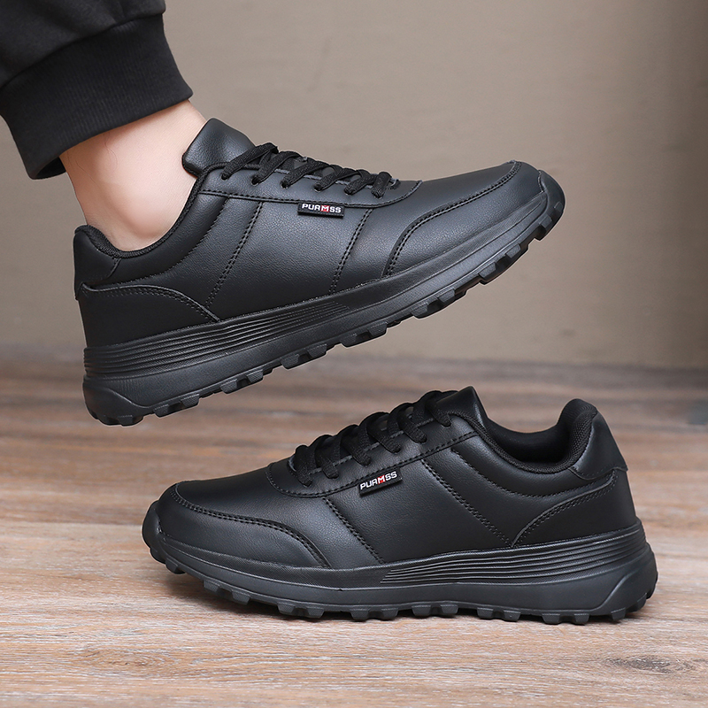 New Autumn Leather Men Casual  - огляд і ціна Outdoor Sport Flooring