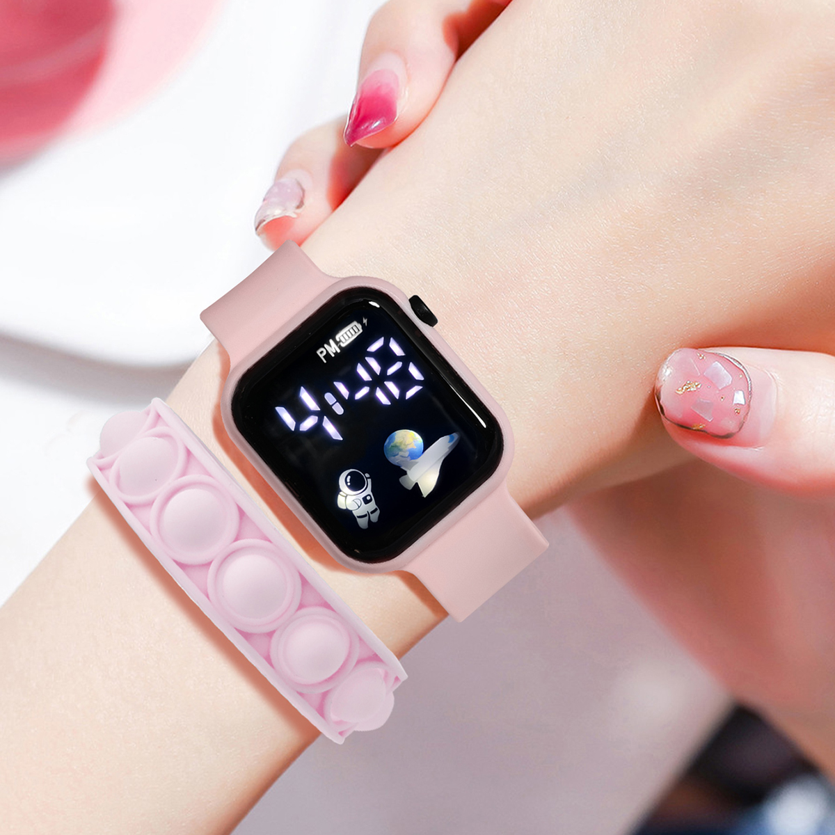 2PCS Children's Smart Watch Br - огляд і ціна Outdoor Sport Smart Watch